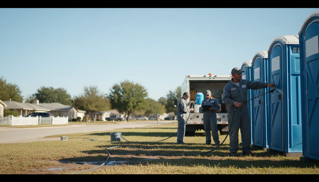 Long-Term Portable Toilet Rental in Saltillo, MS near me